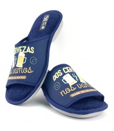ZAPATILLA CASA CERVEZA 35-179 MARINO