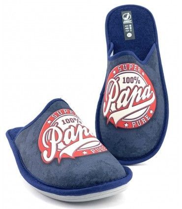ZAPATILLA CASA PAPA 35-171 MARINO