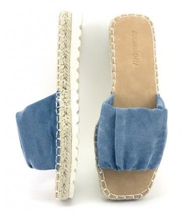 CHANCLA INGRID 1FB-1074 AZUL