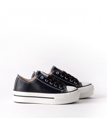 ZAPATILLA VICTORIA POLIPIEL 1061106 NEGRO