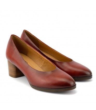 ZAPATO SALON 21-05 ROJO