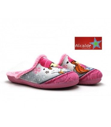 ZAPATILLA CASA DIBUJO 6055 ROSA