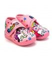 ZAPATILLA CASA UNICORNIOS 876 ROSA