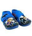 ZAPATILLA CASA VELCRO SUPER HEROE 731 AZUL
