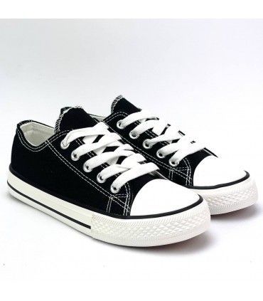 ZAPATILLA LONA A3254-L NEGRO