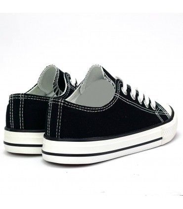 ZAPATILLA LONA A3254-L NEGRO