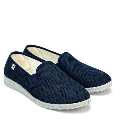 ZAPATILLA CERRADA REJILLA HOMBRE 237 MARINO