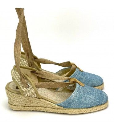 CUÑA ESPARTO K2122501 JEANS