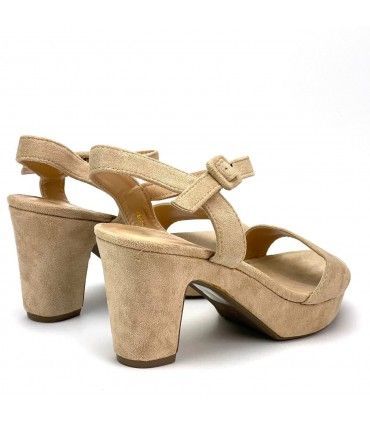 SANDALIA BASIC F4089 BEIGE