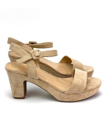 SANDALIA BASIC F4089 BEIGE