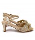 SANDALIA FIESTA 32-209 GOLD ROSE