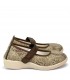 ZAPATILLA PERCLA 18408 REJILLA SOFIA BEIG