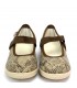 ZAPATILLA PERCLA 18408 REJILLA SOFIA BEIG