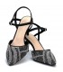 SANDALIA PEDRERIA AZAREY 550F351 NEGRO