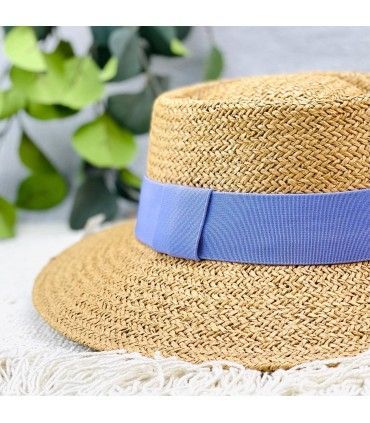 SOMBRERO CINTA MORADA