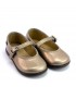 ZAPATO CONGUITOS NIÑA CHAROL TAUPE KIS 12255