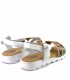 SANDALIA CRECENDO 1537 BLANCO PIEL