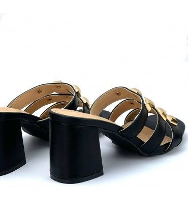 SANDALIA ETIKA 30601 NEGRO