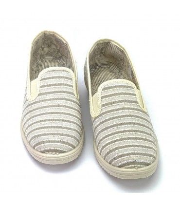 ZAPATILLA SEÑORA JAVER PIEDRA 400-27