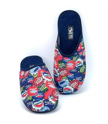 ZAPATILLA CASA HOMBRE CHAPAS 31-270 MARINO