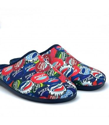 ZAPATILLA CASA HOMBRE CHAPAS 31-270 MARINO