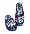 ZAPATILLA CASA FÚTBOL 184 AZUL M