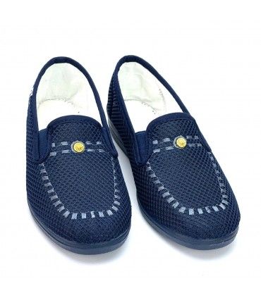 ZAPATILLA SEÑORA JAVER 2389 BORDON MARINO