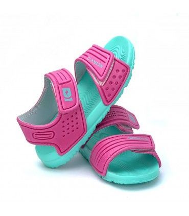 SANDALIA AGUA VELCROS CROLER FUXIA 28-906