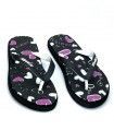 CHANCLA DEDO CORAZONES SD5280 NEGRO