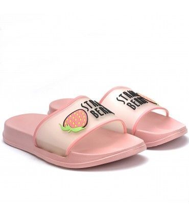 SANDALIA PALA AGUA ROSA FRESA