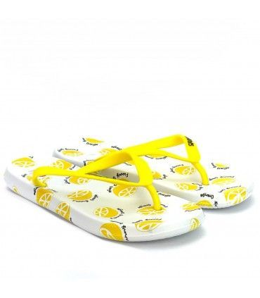 CHANCLA FRUTAS SD5355 AMARILLO